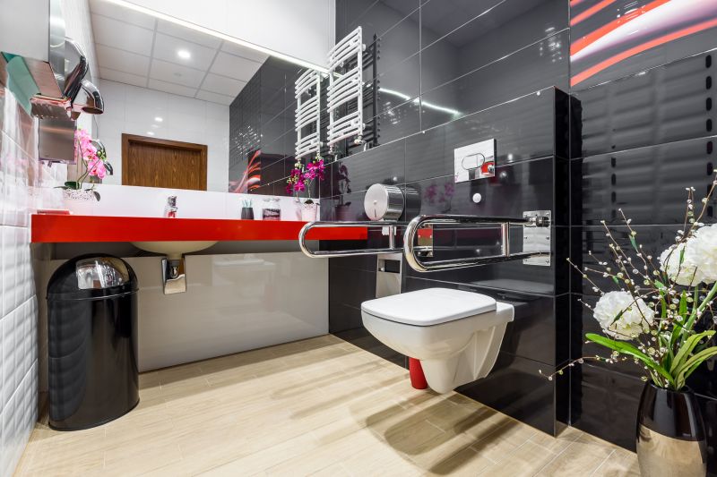 Modern Bathroom with Smart Controls